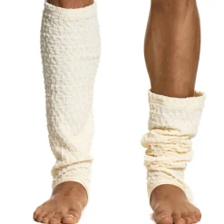 Modus Vivendi Accessoires De Mode|Chaussettes-Guêtres Ballet Blanc Cassé