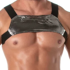 TOF Paris Harnais-Harnais à Poche Zippée Fiesta Argent