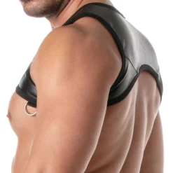 TOF Paris Harnais-Harnais à Poche Zippée Kinky Noir