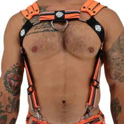 Breedwell Harnais-Harnais Body Circuit Breaker Orange Fluo
