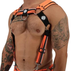 Breedwell Harnais-Harnais Body Circuit Breaker Orange Fluo