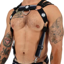 Breedwell Harnais-Harnais Body Circuit Breaker Noir