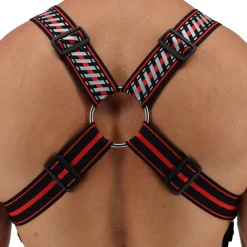 Breedwell Harnais-Harnais Body Gymnetixxx Rouge