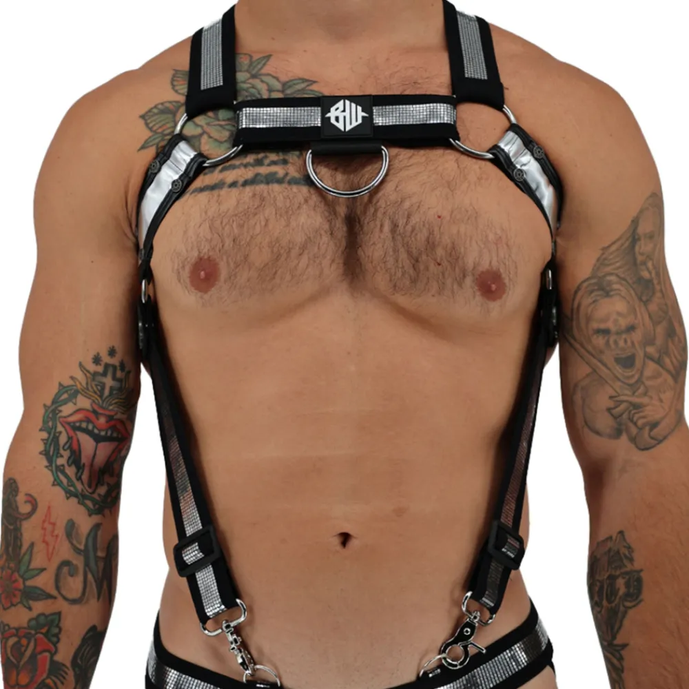 Breedwell Harnais-Harnais Body Illuminator Argent