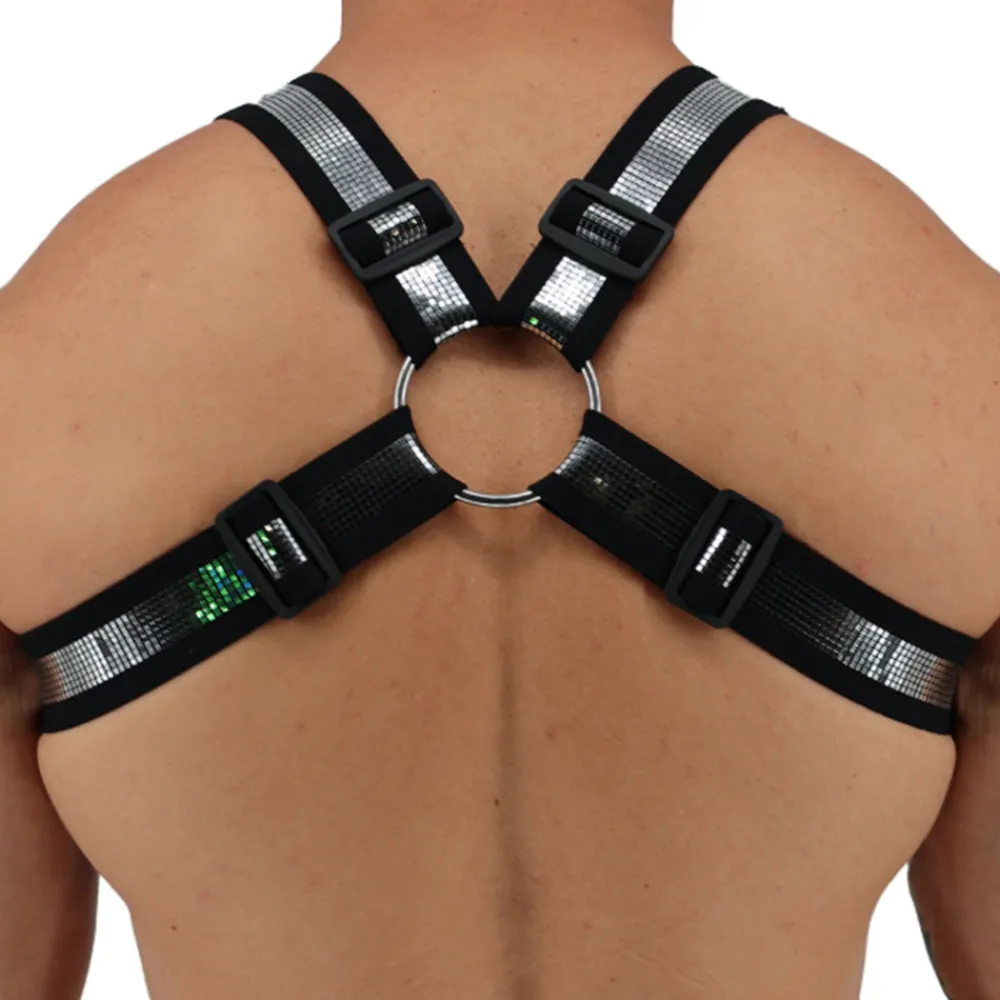 Breedwell Harnais-Harnais Body Illuminator Argent