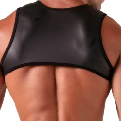 Absolu Male Harnais-Harnais Bondage Noir