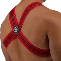 Breedwell Harnais-Harnais Bulldog Cumdump Rouge