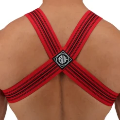 Breedwell Harnais-Harnais Bulldog Cumdump Rouge