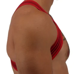 Breedwell Harnais-Harnais Bulldog Cumdump Rouge