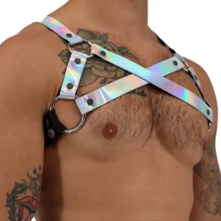 Breedwell Harnais-Harnais Bulldog Illuminator Irisé