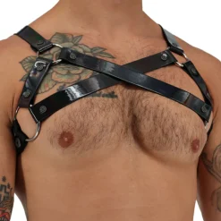 Breedwell Harnais-Harnais Bulldog Illuminator Noir