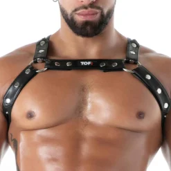 TOF Paris Harnais-Harnais Bulldog Kinky Noir