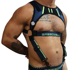 Breedwell Harnais-Harnais Cockpit Marine - Vert Fluo