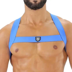 TOF Paris Harnais-Harnais Elastique Fetish Bleu