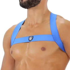 TOF Paris Harnais-Harnais Elastique Fetish Bleu