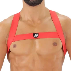 TOF Paris Harnais-Harnais Elastique Fetish Rouge
