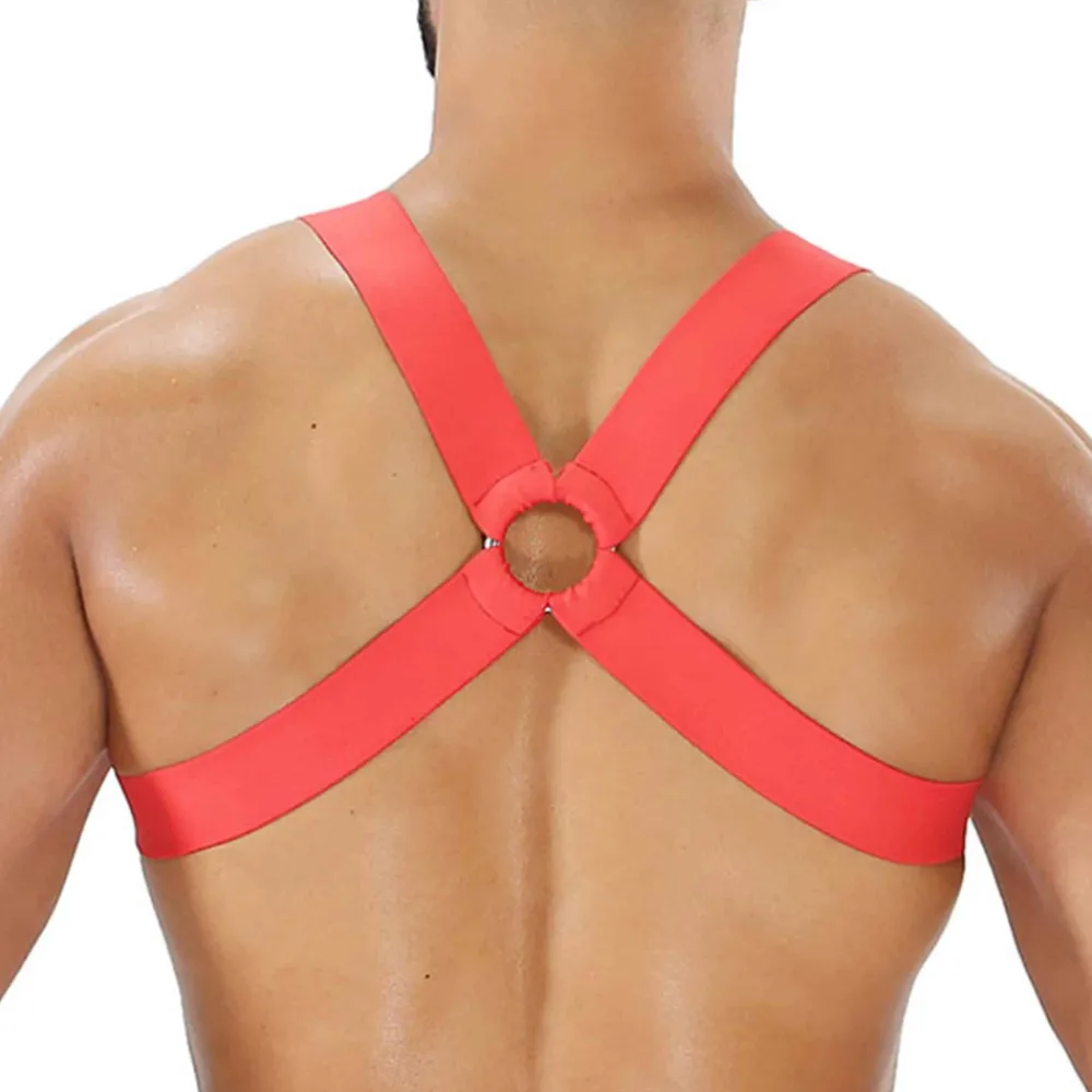 TOF Paris Harnais-Harnais Elastique Fetish Rouge