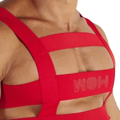 WOH Harnais-Harnais Elastique Night Universe Rouge