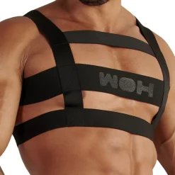 WOH Harnais-Harnais Elastique Night Universe Noir