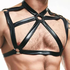 Sexy Boy Harnais-Harnais Hot Noir