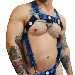 Breedwell Harnais-Harnais Loaded Denim Indigo Foncé