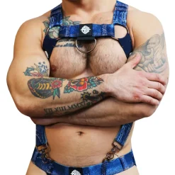 Breedwell Harnais-Harnais Loaded Denim Indigo Foncé