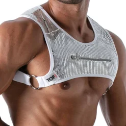 TOF Paris Harnais-Harnais Pocket Star Argent