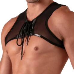 Absolu Male Harnais-Harnais Rebel Noir