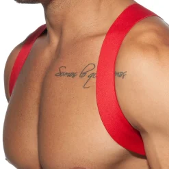 Addicted Harnais-Harnais Spider Rouge