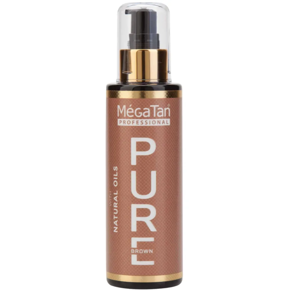 MégaTan Solaire|Plage-Huile de Bronzage Naturelle Pure - 140 ml