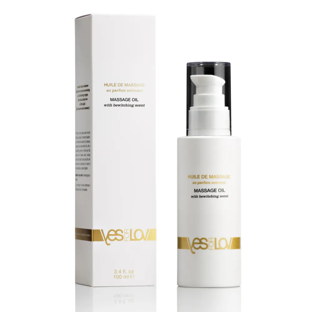 YESforLOV Sexualité / Bien-Être-Huile de Massage - Parfum Enivrant - 100 ml