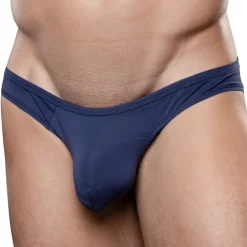 Andrew Christian Jockstraps|Poche Ergonomique-Jock Strap Almost Naked Traveler Bleu Marine