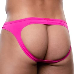 Andrew Christian Jockstraps|Poche Ergonomique-Jock Strap Almost Naked Traveler Rose