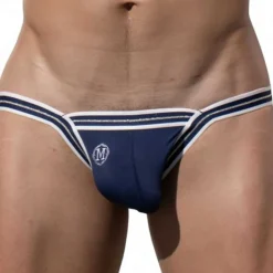 Marcuse Jockstraps|Sous-Vêtements Push Up-Jock Strap Arose Bleu Marine