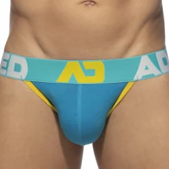 Addicted Jockstraps-Jock Strap Basic Colors AD Coton Turquoise