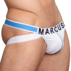Marcuse Jockstraps|Sous-Vêtements Sport-Jock Strap Beckett Blanc