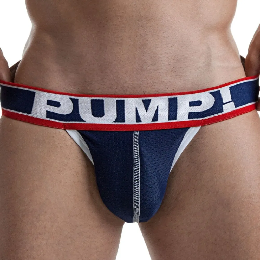 Pump! Jockstraps-Jock Strap Big League Marine - Rouge