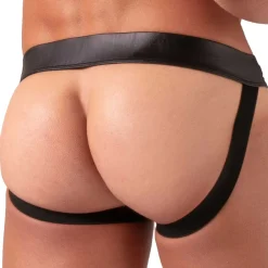 Absolu Male Jockstraps-Jock Strap Bondage Noir