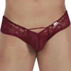 CandyMan Jockstraps-Jock Strap Bow Bordeaux