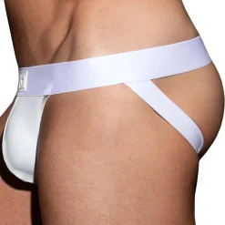 AD Fetish Jockstraps-Jock Strap Chaps Blanc