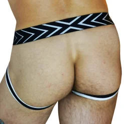 Breedwell Jockstraps-Jock Strap Dickmatized Noir - Blanc