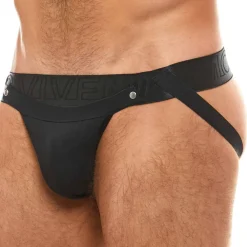 Modus Vivendi Jockstraps|Sous-Vêtements Push Up-Jock Strap Double Boost Noir