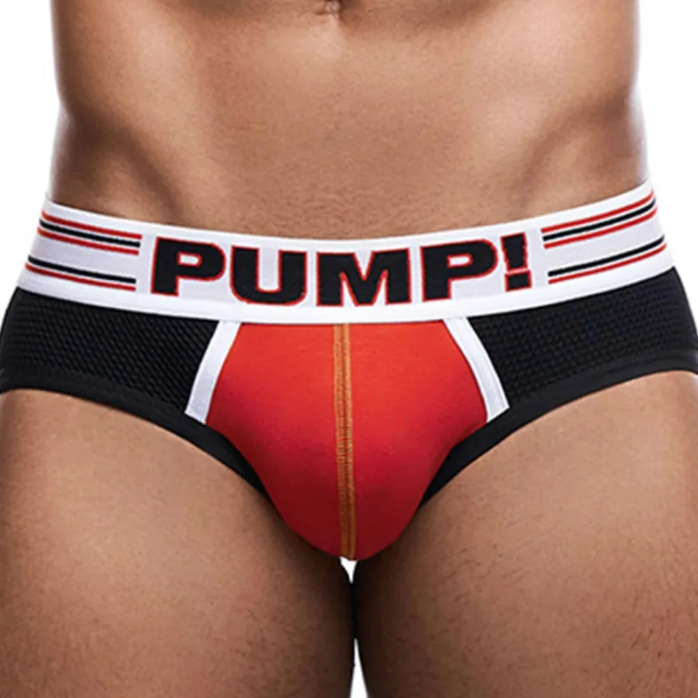 Pump! Jockstraps-Jock Strap E-Racer Circuit Rouge - Noir