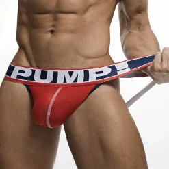 Pump! Jockstraps-Jock Strap Fever Rouge - Blanc