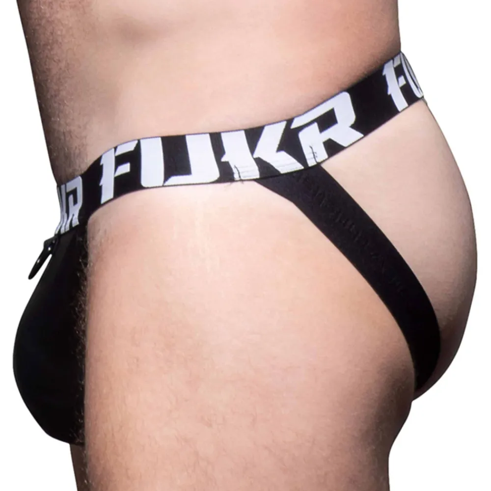 Andrew Christian Jockstraps-Jock Strap FUKR Noir