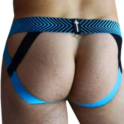 Breedwell Jockstraps-Jock Strap Futura Turquoise - Noir