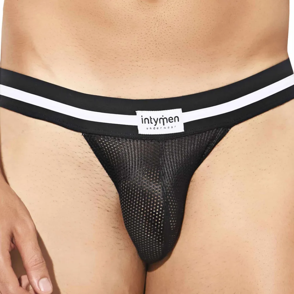 Intymen Jockstraps-Jock Strap Hard Mesh Noir