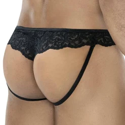 CUT4MEN Jockstraps-Jock Strap Lacey R4VAGE Noir