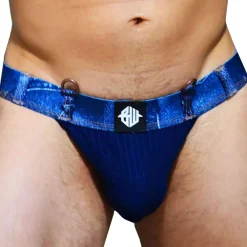 Breedwell Jockstraps-Jock Strap Loaded Denim Bleu Marine