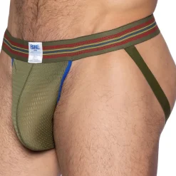 Bike Jockstraps-Jock Strap Mesh Kaki